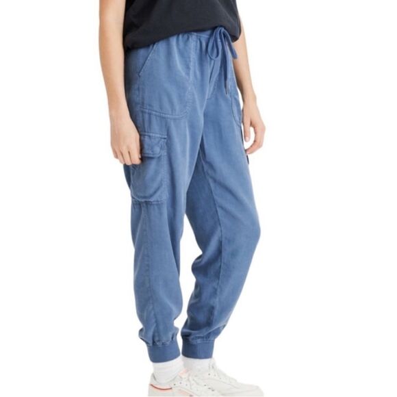 American Eagle Blue Cargo Joggers - Picture 12 of 12